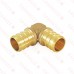 5/8” x 5/8” PEX Brass Elbow