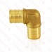 3/4” x 3/4” PEX Brass Elbow