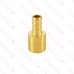 3/8” PEX x 1/2” Copper Fitting Adapter