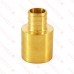 3/4” PEX x 1” Copper Fitting Adapter