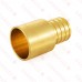 3/8” PEX x 1/2” Copper Pipe Adapter