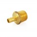 3/8” PEX x 1/2” Male Threaded Adapter