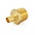 1/2” PEX x 3/4” Male Threaded Adapter