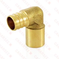 3/4” PEX x 3/4” Copper Fitting Elbow