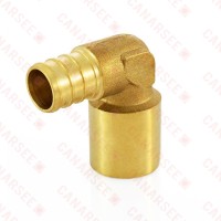 5/8” PEX x 3/4” Copper Fitting Elbow