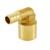 1/2” PEX x 3/4” Copper Pipe Elbow