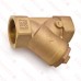 2" Threaded Y-Strainer, Cast Bronze, with Plug