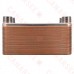 60-Plate, 5" x 12" Brazed Plate Heat Exchanger with 1-1/4" MNPT Ports
