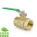 1-1/4” FIP x FIP Threaded Brass Ball Valve, Full Port (Lead-Free) 1-1/4” FIP x FIP Threaded Brass Ball Valve, Full Port (Lead-Free)