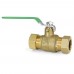 3/4" Compression (7/8" OD) Brass Ball Valve, Full Port, Lead-Free