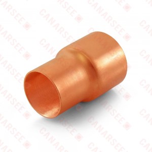 1-1/4" x 1" Reducing Copper Coupling