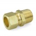 5/8" OD x 1/2" MIP Threaded Compression Adapter, Lead-Free (Bag of 10) 5/8" OD x 1/2" MIP Threaded Compression Adapter, Lead-Free (Bag of 10)