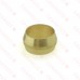 3/8" OD Brass Compression Sleeve, Lead-Free (Bag of 10)