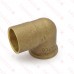 3/4” Sweat x 1/2” FPT Cast Brass Elbow, Lead-Free