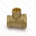 Matco Norca CRTF040303LF 3/4" FPT x 1/2" FPT x 1/2" C Cast Brass Adapter Tee, Lead Free