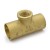 Matco Norca CRTF0503LF 1" C x 1" C x 1/2" Female Thread Cast Brass Adapter Tee, Lead Free
