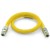 3/4 ID (7/8" OD) ProCoat Coated Stainless Steel Gas Connector w/ 3/4" MIP Fittings (48" Length)"