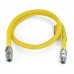 1/2 ID (5/8" OD) ProCoat Coated Stainless Steel Gas Connector w/ 3/4" MIP Fittings (60" Length)"