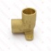 1/2” Sweat Cast Brass Drop Ear Elbow, Lead-Free