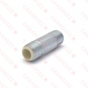 3/4” x 3” Galvanized (Dielectric) Pipe Nipple