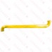 1-1/2" x 24", 17GA, Double Waste Bend, Rough Brass w/ Solid Brass Slip Nut