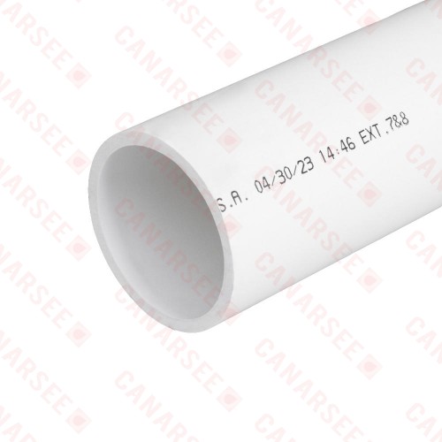 3" x 10ft PVC Pipe, FoamCore DWV
