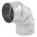 4" Galvanized 90° Adjustable Flue Elbow, 24 GA.. 4" Galvanized 90° Adjustable Flue Elbow, 24 GA..