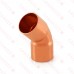 1” Copper, 45° Elbow