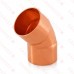 2” Copper, 45° Elbow