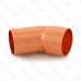 1-1/4” Copper, 45° Street Elbow