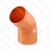 1-1/2” Copper, 45° Street Elbow