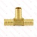 1/2” x 1/2” x 1/2” PEX Tee, Lead-Free