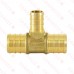 3/4” x 3/4” x 1/2” PEX Reducing Tee, Lead-Free