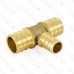 3/4” x 3/4” x 1/2” PEX Reducing Tee, Lead-Free