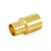 3/4” PEX x 3/4” Copper Fitting Adapter, Lead-Free