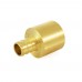 1/2” PEX x 3/4” Copper Pipe Adapter, Lead-Free