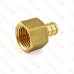 1/2” PEX x 1/2” Female Threaded Adapter, Lead-Free
