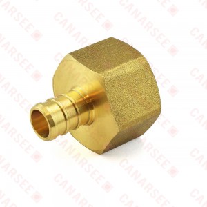 1/2” PEX x 3/4” Female Threaded Adapter, Lead-Free