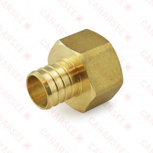 1” PEX x 1” Female Threaded Adapter, Lead-Free