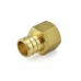 3/4” PEX x 1/2” Female Threaded Adapter, Lead-Free