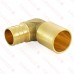3/4” PEX x 3/4” Copper Fitting Elbow, Lead-Free