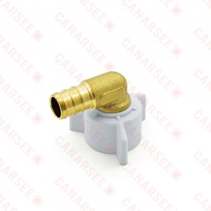 1/2” PEX x 1/2” Female Threaded Swivel Elbow, Lead-Free