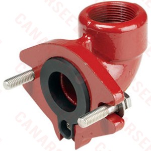 Grinder Pump Flanged 90° Elbow
