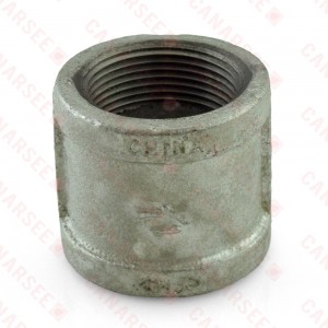 1-1/4" Galvanized Coupling