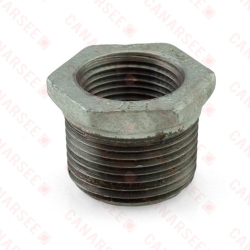1" x 3/4" Galvanized Bushing