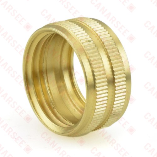 3/4" Garden Hose Knurled Nut