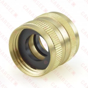 3/4" FGH x 3/4" FGH Swivel Brass Coupling (Union)