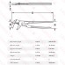 GL10 Channellock Griplock 9.5" Tongue and Groove Plier, 1.25" Jaw Capacity