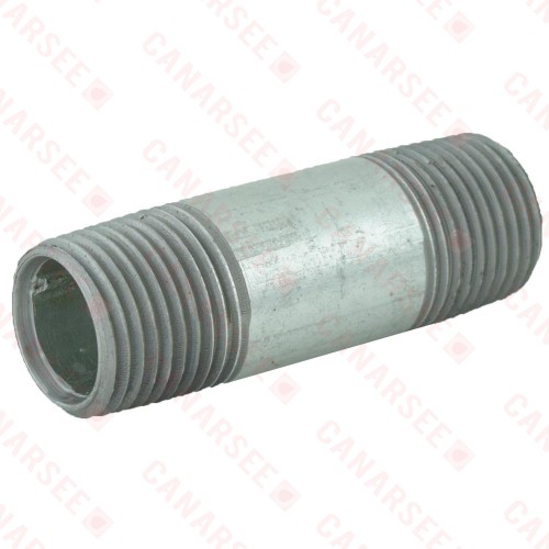 1/2” x 2-1/2” Galvanized Steel Pipe Nipple