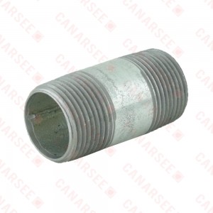 3/4” x 2” Galvanized Steel Pipe Nipple